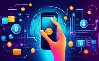 Create an image that illustrates the concept of purchasing cryptocurrency using a credit card without any identity verification. The scene should show a futuristic digital marketplace with a prominent 'No ID Required' sign. Include elements like credit card icons, Bitcoin and Ethereum logos, and a secure digital wallet symbol. Use vibrant colors and a tech-savvy aesthetic to emphasize ease and security.